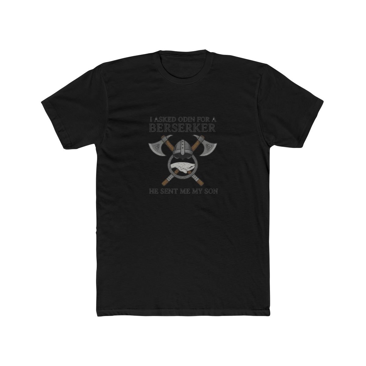 Asked Odin for Berserker | Viking Tee, Norse Shirt, Berserker Gift - alternate angle 3, merchandise