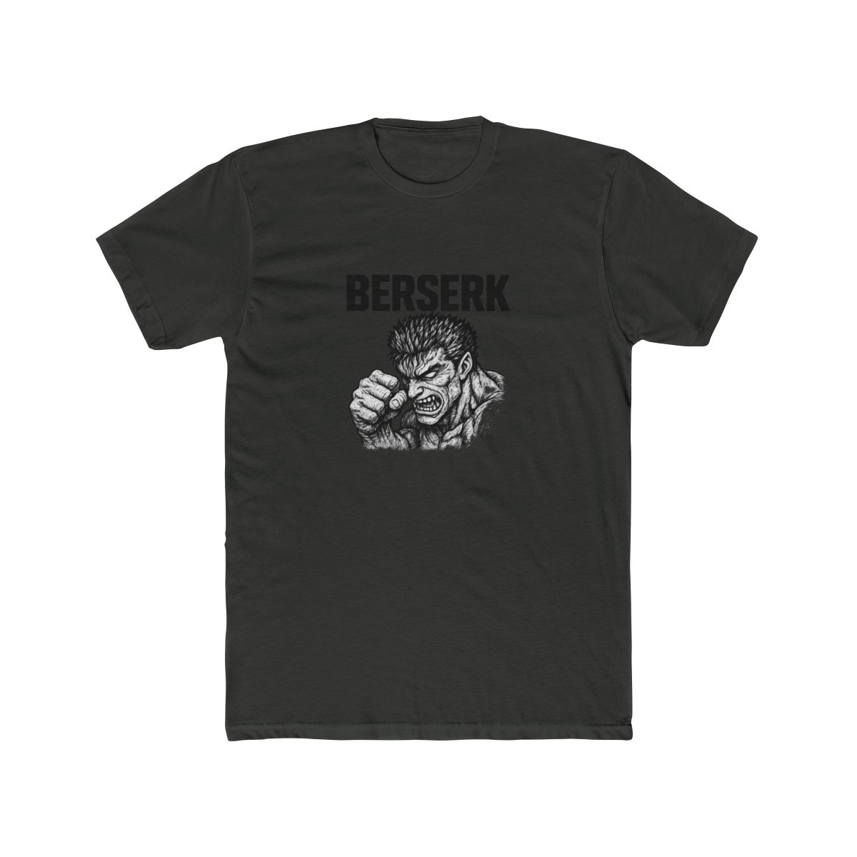Berserk "Japanese displays detailed illustration" Unisex Tee - alternate angle 3, merchandise