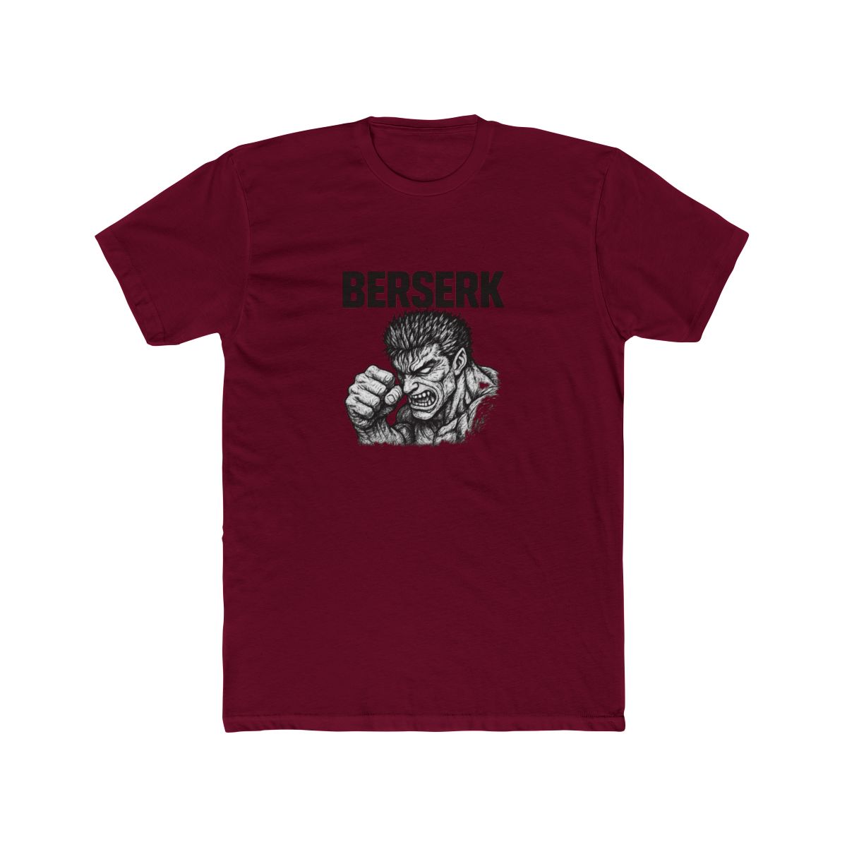 Berserk "Japanese displays detailed illustration" Unisex Tee - alternate angle 4, merchandise