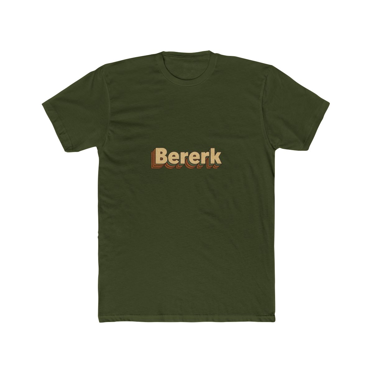 Berserk Vintage 70s Rainbow Typography T Shirt - alternate angle 5, merchandise