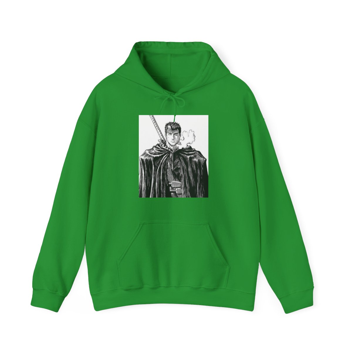 Berserk B&W Hoodie - alternate angle 5, merchandise