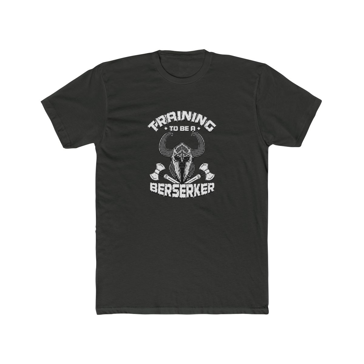 Training to Be a Berserker T Shirt - Viking Fitness Gym Motivation - alternate angle 5, merchandise