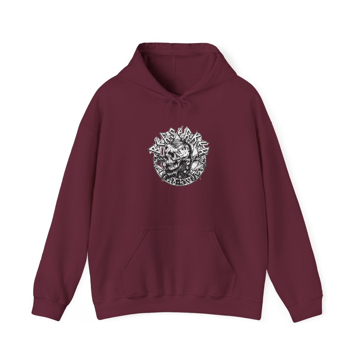 Berserker Viking Warrior Shawl Collar Hoodie - alternate angle 3, merchandise