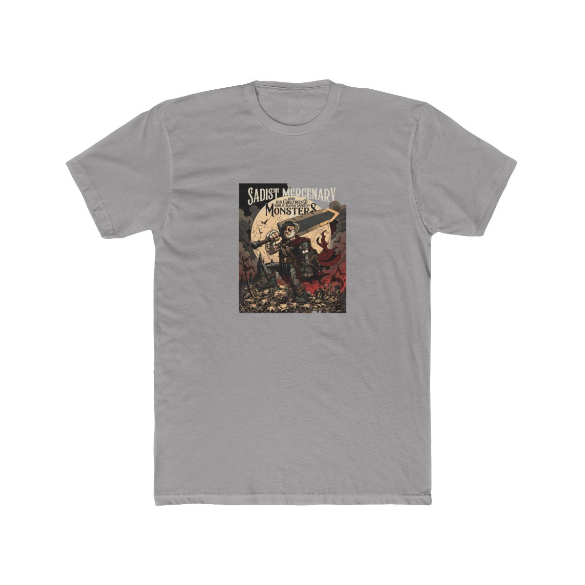 The Sadist Mercenary and Monsters Berserk T Shirt - Official T-Shirts merchandise