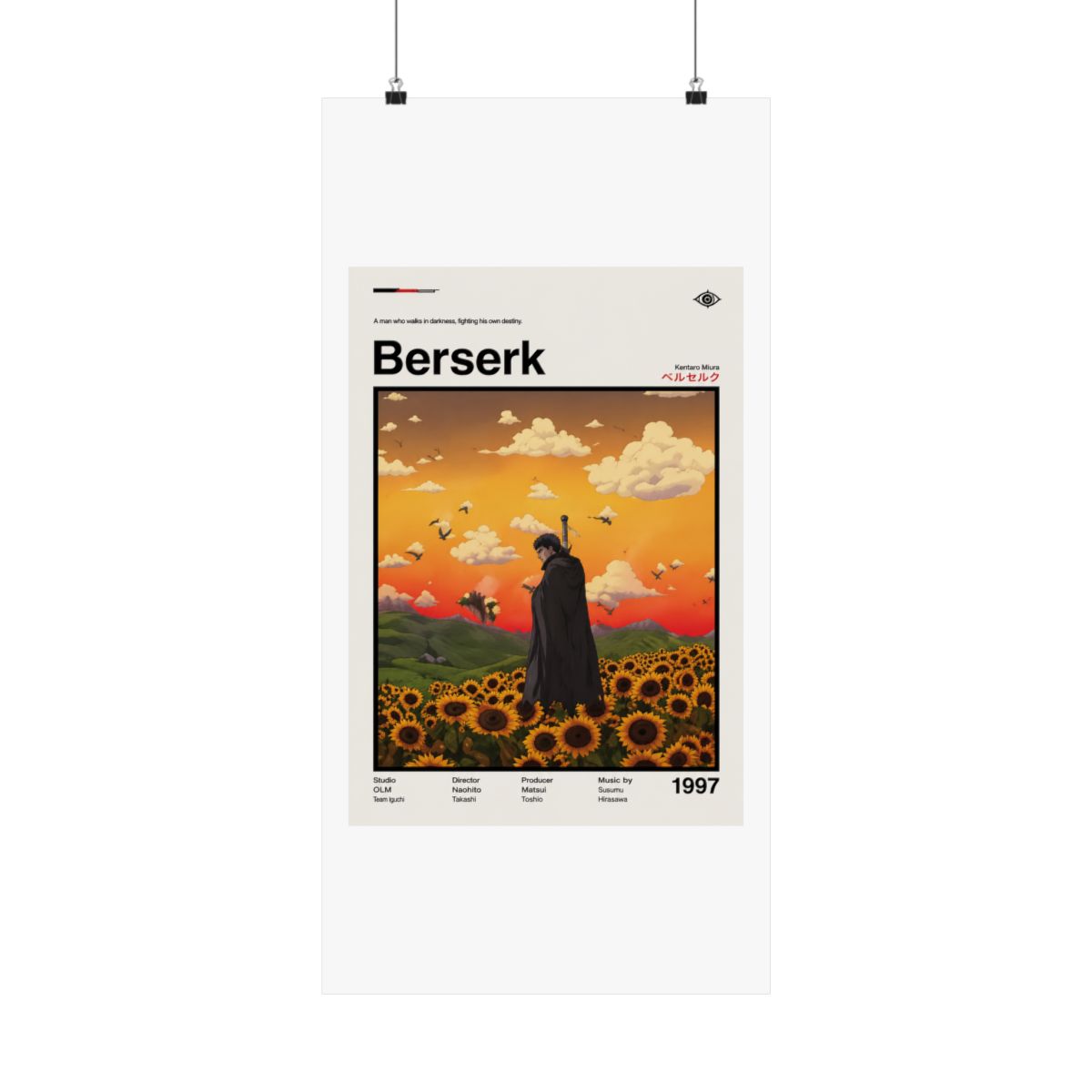 Berserk Poster 3 - alternate angle 5, merchandise