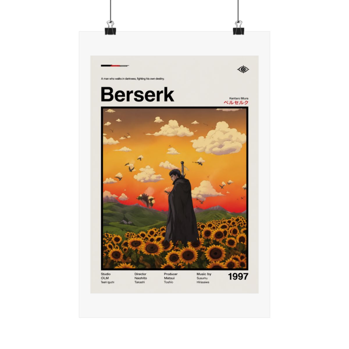 Berserk Poster 3 - alternate angle 4, merchandise