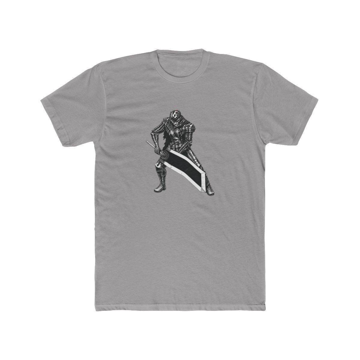 Berserk Guts Armor Shirt, Guts Black Swordsman Tee, 90s Vintage Anime Graphic, Manga Panel Merch, Anime Fan Gift, Dark Fantasy T Shirt - alternate angle 2, merchandise